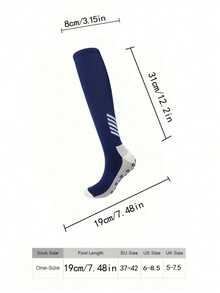 1 Pair Men's Football Socks Men's Dotted Towel Bottom Stockings Breathable High-Top Football Socks Men's Non-Slip Professional Sports Socks - Multicolor - View 8