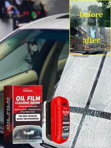 rayhong Limpiador de parabrisas de coche, restaurador de parabrisas, agente de descontaminación y limpieza de película de aceite (se enviará aleatoriamente el empaque nuevo y antiguo. Gracias por su comprensión)