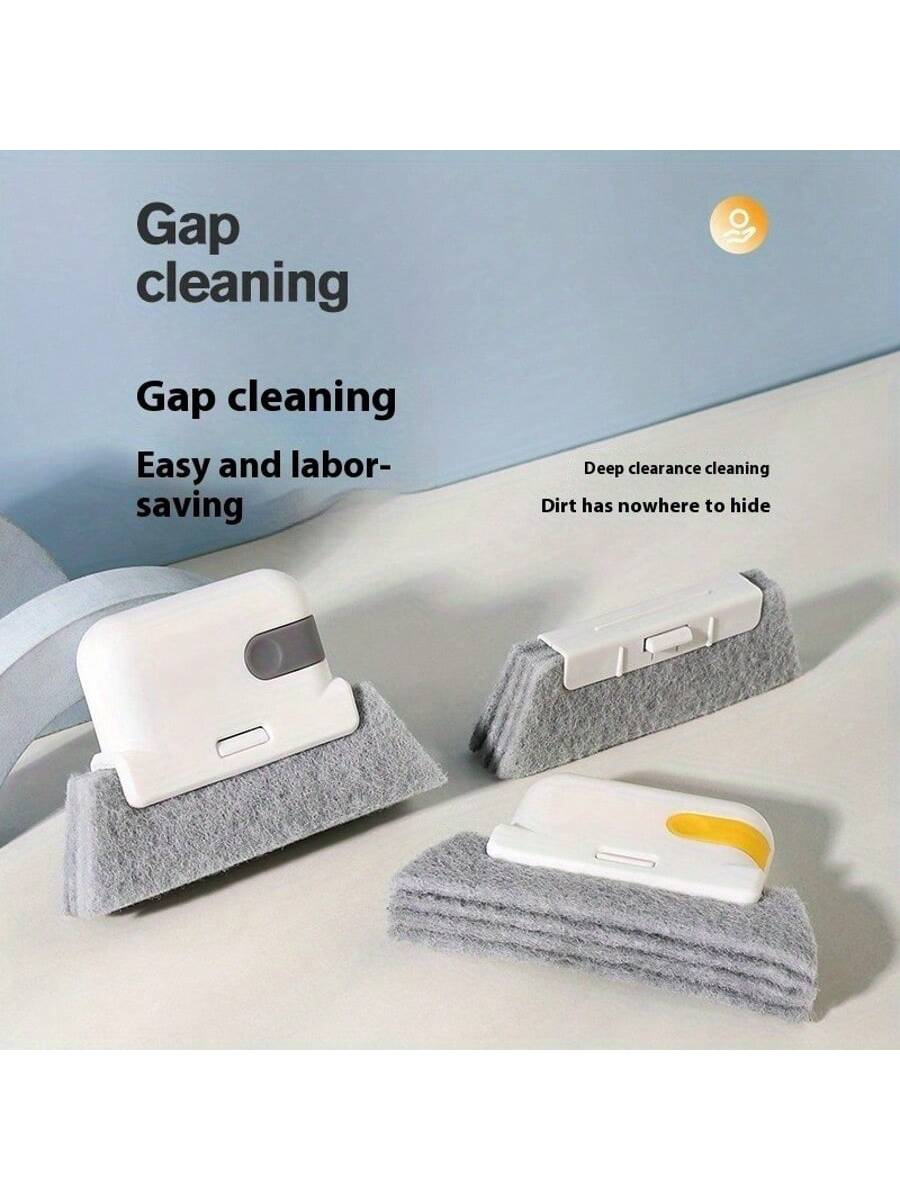 فرشاة تنظيف مسار الأبواب والنوافذ بمقبض مريح – قاب...