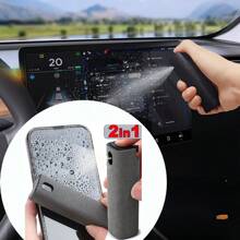 Strumento per la pulizia dello schermo ultra-fine a 2 in 1, senza necessità di liquidi, adatto per smartphone, computer, TV e dispositivi di navigazione. Mantieni il tuo schermo del telefono pulito come nuovo.