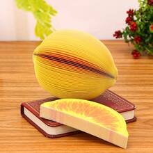 Wholesale Creative And Personalized Stationery, DIY Fruit Sticky Note Paper, Apple Sticky Note Book, Fruit Sticky Notes - Multicolor - View 9