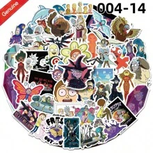 Warner Bros. 1 Set 50PCS Anime Stickers-, Cute Cartoon Cat Mouse Waterproof Stickers For Kids Girls Adults, Funny Stickers For Decoration Scrapbook Laptop Guitar Luggage Classroom Rewards