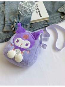 Sanrio 1 pezzo Borsa a mano carina Sanrio Hello Kitty, Kuromi, My Melody, Cinnamoroll, accessori decorativi borsa per animali anime, borsa porta oggetti regalo