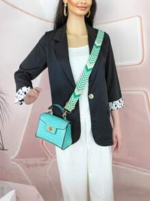 Fashionable & Versatile Adjustable Arrow Strap Replaceable Crossbody Bag Strap Travel Accessory Lanyard
