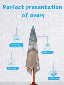 1pc Soft, Absorbent, Multipurpose, Quick Dry Beach Towel With Rainbow Design, Suitable For Beach And Pool - Tropical Style, Washable, Fade-ResistantTravel Essentials Travel Accessories Beach Essentials - Multicolor - View 6