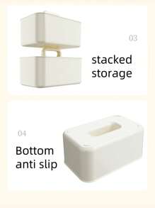 Minimalist Portable Storage Box, Suitable For Snack, Cosmetic, Office Desktop Organizer Basket, Kitchen & Bathroom Caddy, Desk Top Acrylic Transparent Storage Box, Pen Holder, Book Stand, Document Shelf