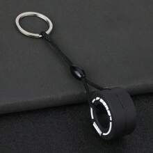 1 pezzo Portachiavi in gomma morbida a forma di macchina da corsa - Accessorio automobilistico perfetto e regalo sportivo, bomboniera per feste
