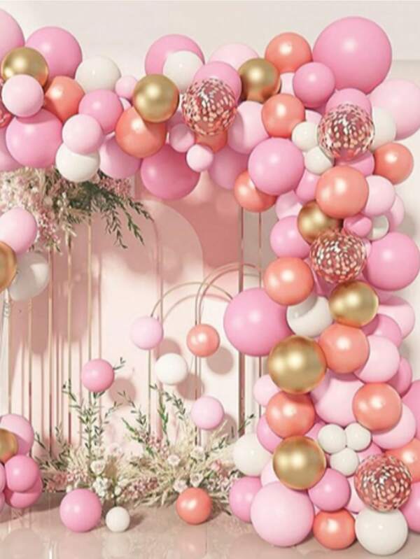 1set New Balloon Party Birthday Wedding, Classic Balloon Set, Decorate Scenes, Backdrops, Suitable For Celebrations, Weddings, Graduations, Outdoor Parties