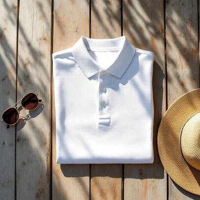 Camisa Polo basica Masculino Piquet