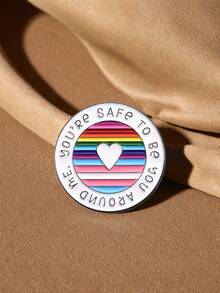 Cute Sun, Rainbow & White Horse Metal Brooch Badge, Versatile Decoration For Clothes, Backpack, Hat; Suitable As A Small Gift For Friends And Classmates Valentines - Multicolor - View 10