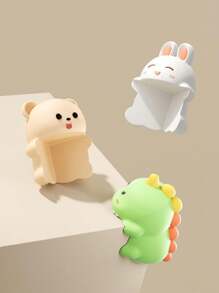2pcs Soft Rubber Edge Guard Corner Protectors, Cartoon Design Corner Bumper Strips For Table, Window, Child