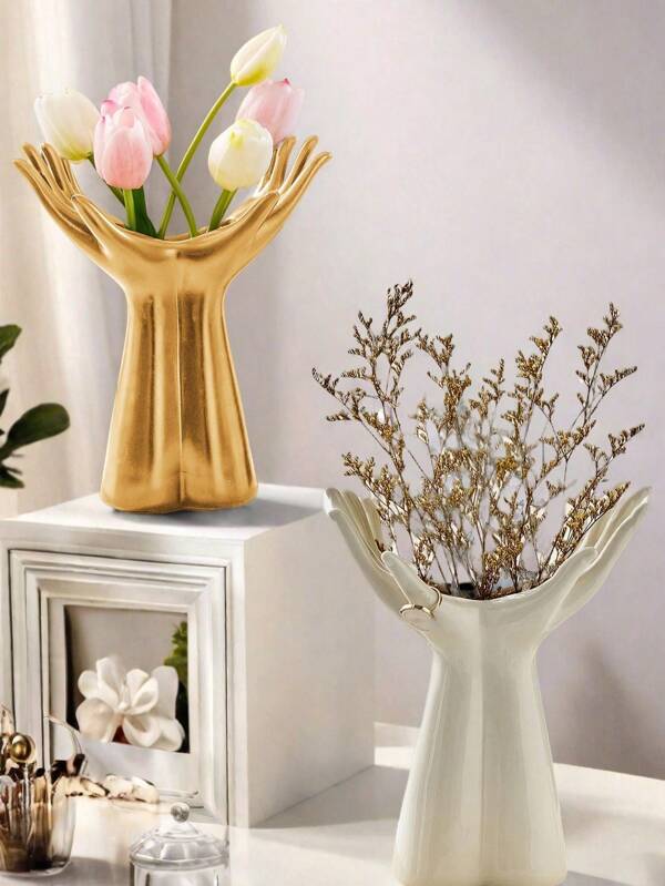 1pc Finger Vase, Like Vase, Suitable For Home, Room, Office Decor, Ideal Gift For Friends And Family