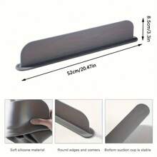 1 pièce Écran anti-éclaboussures pour évier de cuisine, barrière imperméable utile pour évier, baignoire, robinet, dosseret, flexible, sans électricité nécessaire, installation facile