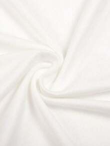 PLAYERA DE DAMA CUELLO REDONDO MANGA CORTA FRESCA Y COMODA PARA GYM O CASUAL CON DISEÑO DE DULCE - Blanco - Ver 3