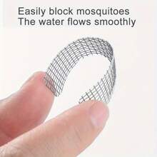 Screen Repair Kit, 10/30/50 Pcs Self-Adhesive Patches For Fixing Torn And Ripped Plastic Mesh On Windows, Door & Window Waterproof Sealing Tape, Mosquito Net Hole Repair, Easy To Stick Patch Strips
