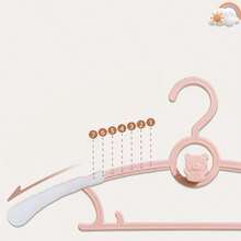 Kids/Baby Clothes Hangers, Cute Small Children Clothing Rack, New Born Clothes Hanger, Non-Slip Baby Clothing Holder - Multicolor - View 4
