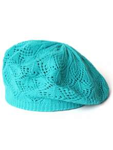 2 件/1 件女士休闲日常纯色针织贝雷帽，时尚百搭 - 彩色 - 查看 30