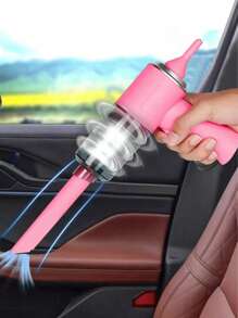 Aspirateur sans fil 3-en-1 avec forte aspiration - portatif, rechargeable et polyvalent pour utilisation dans la voiture, le bureau ou la maison - comprend un suceur plat et des accessoires, longue durée de vie de la batterie, idéal pour la poussière, les débris et les poils d'animaux, aspirateur de voiture, accessoires de voiture