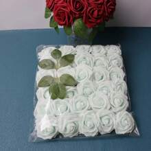 30 Stücke/Pack bunte Rosen aus PE, Heim-/Hochzeitsdekoration, künstliche Rosen für Hochzeitsdekoration