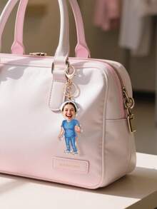 1 Personalized Doctor With Customizable , Nurses Day Keychain, Gifts And Souvenirs For Nurses And Doctors, Fashionable Keychains Suitable For Doctors And Nurses, The Best Gift For Nurses Day,Graphic Print - Multicolor - View 8