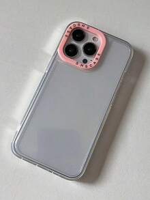 Candy Color Creative Lens Phone Case Compatible With IPhone 16 15 14 13 12 11 Pro Max 16 ProMax Transparent Shockproof Bumper Cover - Clear - View 2