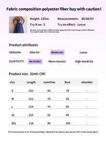 فستان نسائي أنيق وعصري للربيع والصيف، بتصميم نجمي أبيض وحصان ذو نمط ماسي ذو لونين، بحمالات رفيعة وياقة حلقية بدون أكمام، طول متوسط