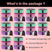 Professional Fabric Resistance Bands For Home And Gym Workouts NonSlip Loop Bands For Glutes And Legs Elastic Hip Bands For Fitness Yoga Pilates Suitable For Men And Women