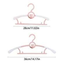 Kids/Baby Clothes Hangers, Cute Small Children Clothing Rack, New Born Clothes Hanger, Non-Slip Baby Clothing Holder - Multicolor - View 10