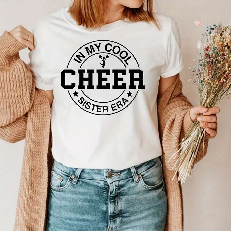 Cheer Sister Svg Gift For Cheer Sister Era Svg Cheer Leader Svg Cheering  Svg Cheer Sister Svg Cheer Svg Cut File  And Silhouette - White - View 1