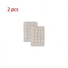 2pcs 24-Hole Silicone Suction Cup Phone Holder, Portable Mount Stand For Various Phone Cases, Non-Slip Adhesive For Video Calls, Selfie