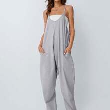 AUTOMET Jumpsuits For Women Casual Summer Outfits Rompers Comfy Beach Vacation  Overalls Jumpers Fashion Clothes 2025 - Greygreen - View 7
