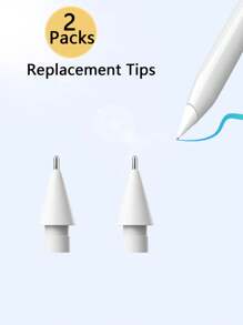 3/6/9 PCS Replacement Tips Compatible With Apple Pencil 1st/2nd Gen, Pencil Nibs Compatible With Ipad Pro Pencil 2/1 Gen,IPad Pro Pencil Sets Best Gifts For Christmas, Family, Friends, Birthday, Holiday Pen Accessories