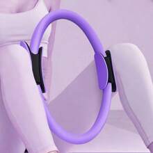 1 pièce Cercle de fitness léger pour le yoga, le Pilates et l'étirement, pour le renforcement musculaire et la relaxation des muscles, facile à assembler, accessoire de fitness multifonction pour le yoga, le Pilates et l'entraînement à domicile, avec design antidérapant