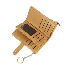 1pc Japanese Style Portable Matte Zipper Coin Purse, Fashion Minimalist Large Capacity Snap Clutch, Suitable For Ladies, Students, Career Women, Office Worker, Commute, Travel For Women Wallet Mini Wallet Purse Wallet Coin Wallet