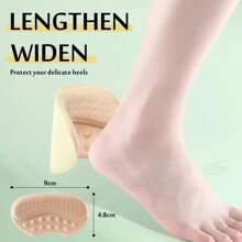 Almohadillas y parches para talones Alivio del dolor Cojín anti-desgaste Cuidado de los pies Protector de talón Con adhesivo posterior Plantillas para calzado