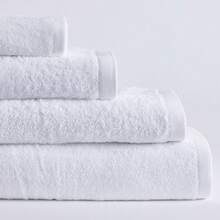 Diezx10 10xDIEZ Toalla algodón 550 gr/m2 nieve - Toallas de baño suaves de alta absorción y secado rápido Blanco - Sábana 100x160cm