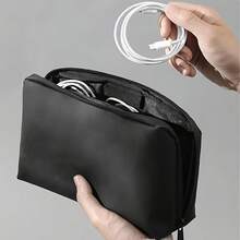 1 件套嵌套收纳袋、黑色数码收纳包、灰色数码收纳包、运动相机、摄影配件、USB 闪存盘、数据线、充电器、收纳整理袋、旅行便携包 - 彩色 - 查看 11