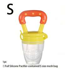 Baby Feeding Supplies: Fruit & Vegetable Silicone Feeder And Veggie Mesh Bags - Perfect For Moms, Thanksgiving Gift - Multicolor - View 15