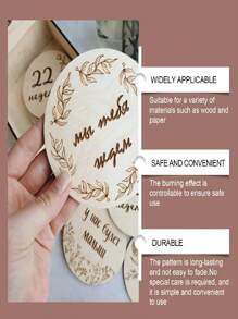 Woodworking Pyrography Pen, Wood Burning Marking Pen For Kids DIY Handcrafts Design Burning Art