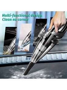 Vacuum Cleaner For Car Portable Vacuum Cleaner Wireless Handheld Vacuum Cleaner, Efficient Home And In Car Cleaning, Father's Day Gift Mother's Day Gift