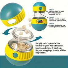 MeoZynxadril Juguete interactivo para perros, dispensador de golosinas, juegos de inteligencia para perros, dispensador de comida para perros, juguete de ocupación para perros, pelota de comida para perros, para todo tipo de perros