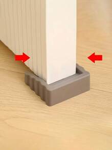 2pcs Windproof Door Stoppers - Durable Plastic Matte Finish Door Wedges With 4 Color Variants, Under-Door Stopper For Draft Protection & Home Security, Easy Installation For Wood & Metal Doors, Creative Windproof Door Stopper