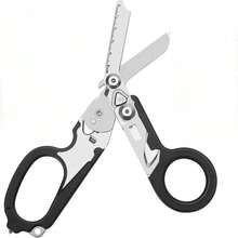 6-In-1 Raptor Emergency Shear Tool, Multi-Function Pliers With Cutter, Folding Pliers With Cutting & Glass Breaker, Tactical Unstoppable Shears