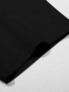 Camiseta personalizada con foto para hombre, personaliza tu foto - Selfie/Bebé/Amigo/Ídolo/Pareja/Familia/Fiesta/Escuela/Deportes/Mascota/Amor - Camiseta de manga corta con foto impresa - Negro - Ver 7