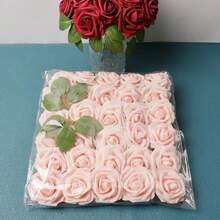 30 Stücke/Pack bunte Rosen aus PE, Heim-/Hochzeitsdekoration, künstliche Rosen für Hochzeitsdekoration