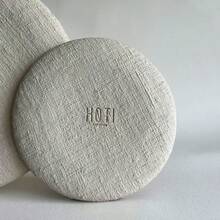 Small Dinner Plate, Ceramic Plate, Tableware Set, Handmade Ceramic Textured Stoneware, Natural Rustic Wabi Sabi Design - Beige - 1 - View 5