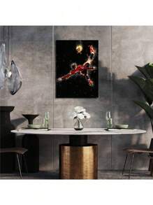 Set Of 1/3 Pcs Pop Wall Arts Posters, Football Player Posters, Soccer Legend, Soccer Star Wall Arts, Canvas Printing Posters, Modern Wall Decor, Stadium Living Room Bedroom Home Decoration Unframed-Style, Wall Art With Frame