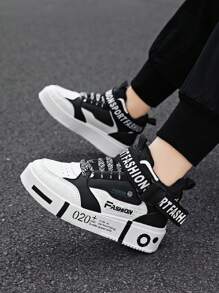 Zapatillas casuales de moda de caña alta y baja para adolescentes y niños, zapatos deportivos cómodos, zapatos para correr, zapatos para skateboarding