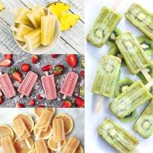 2025 New Popsicle Ice Maker Molds, Summer Hot Ice Maker Tray, Ice Cream Tools With Wooden Stick Silicone Popsicle Molds. Custom Mini Silicone Ice Cream Popsicle Molds, 12 Pieces Silicone Frozen Popsicle Maker Mold Set With Popsicle Sticks And Cleaning Brush, Easy Release Ice Cream Molds