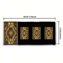 1pc Mystical Tarot Card Storage Bag, Gift Bag, Divination Tool Decoration, For Witchcraft & Astrology Supplies